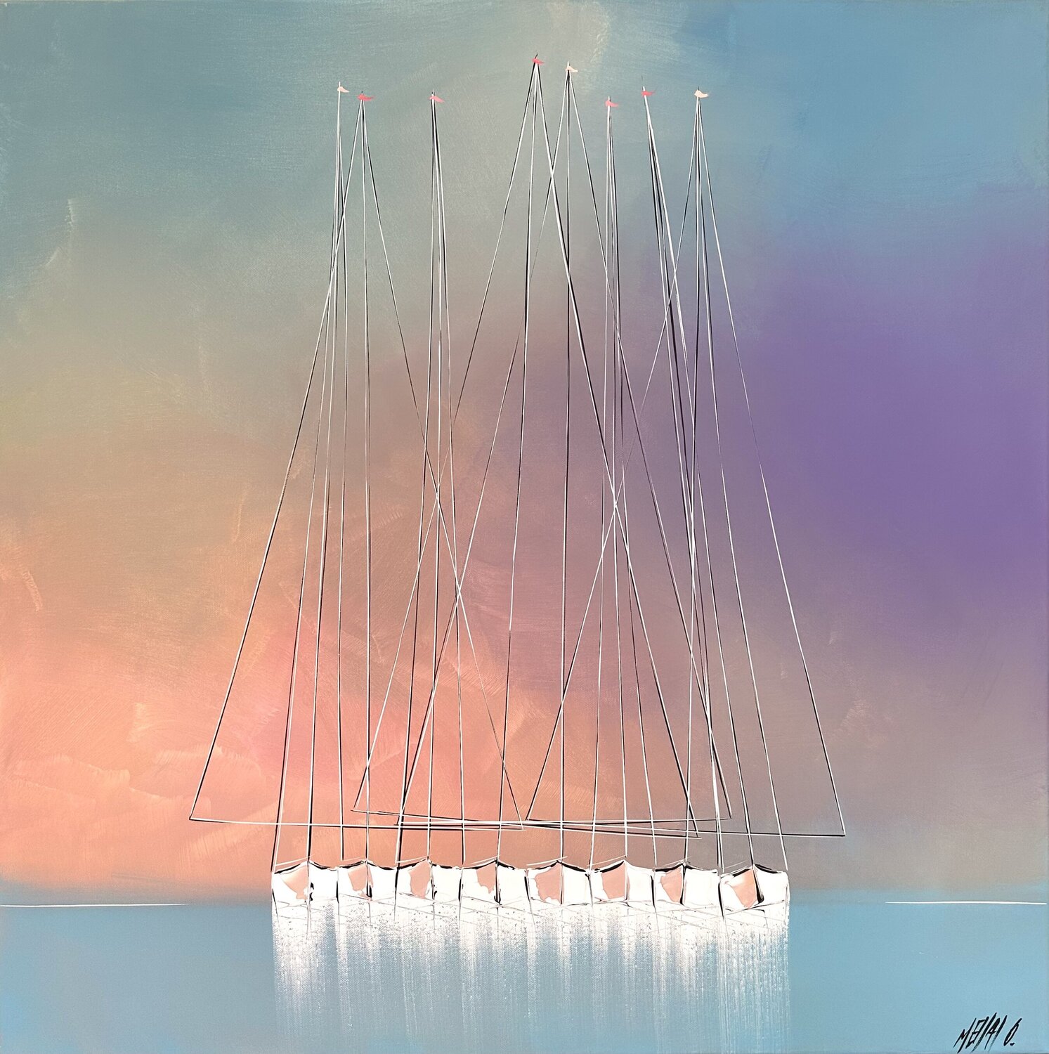 Reflets du matin... (ESPRIT VOILE 2023) Olivier Messas