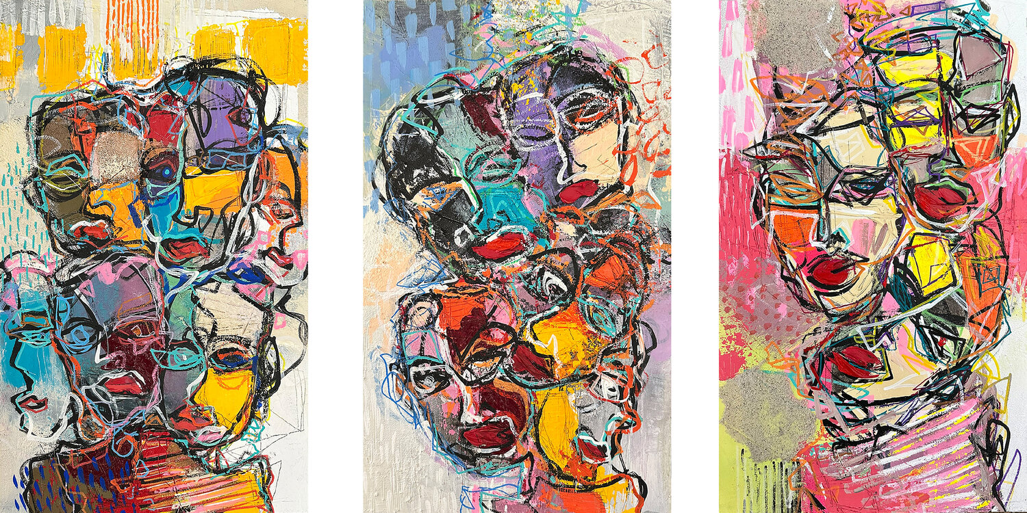 COMPOSITION "Diversité"  (VISAGE & FACE 2025) Olivier Messas