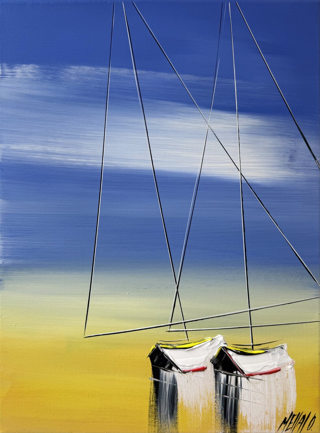 Paix en mer... (ESPRIT VOILE 2025) Olivier Messas