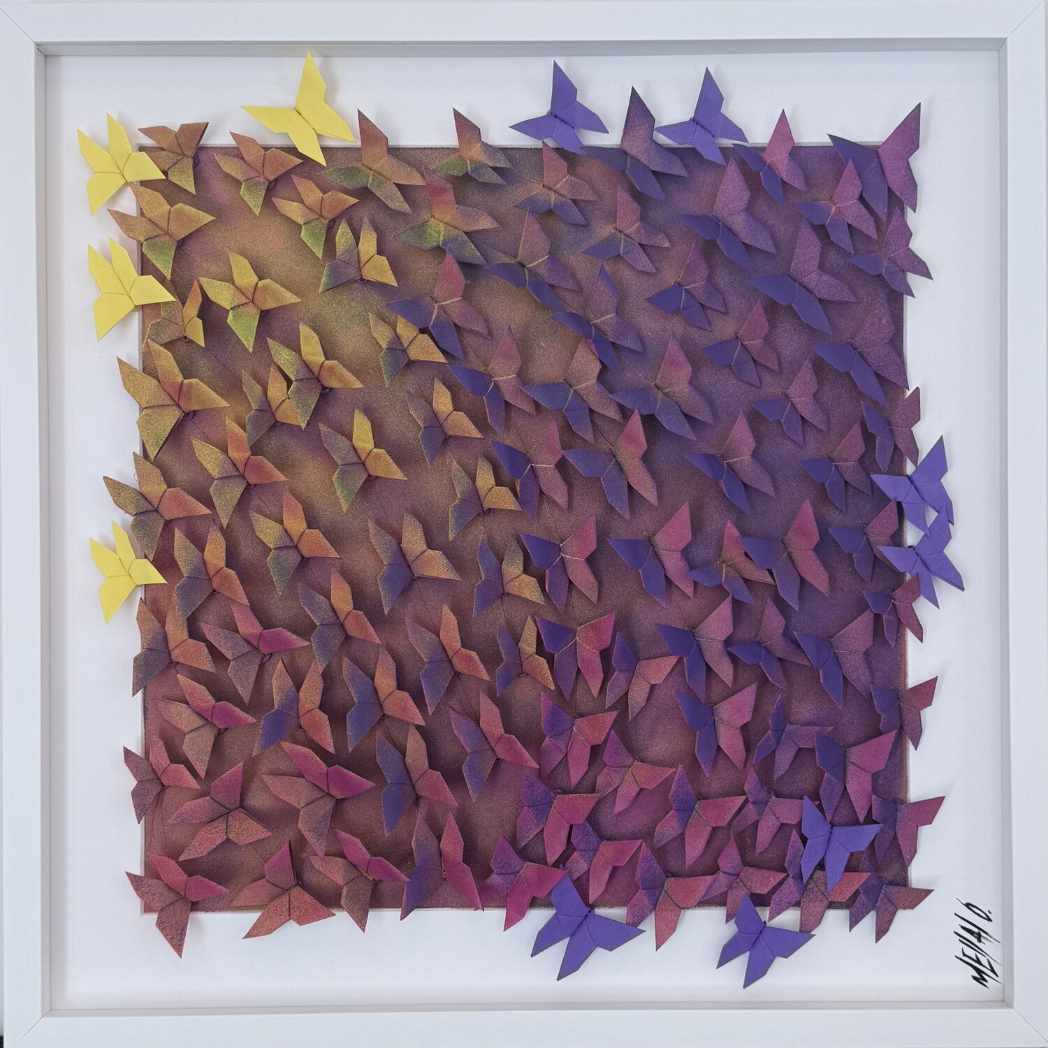 L’envol infini...  (ORIGAMI 2026) Olivier Messas Werk auf Papier zu verkaufen