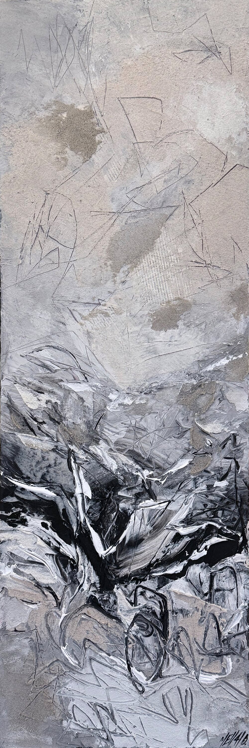 Un ciel de liberté… I (PAYSAGE ABSTRAIT 2026) Olivier Messas Originalgemälde zu verkaufen