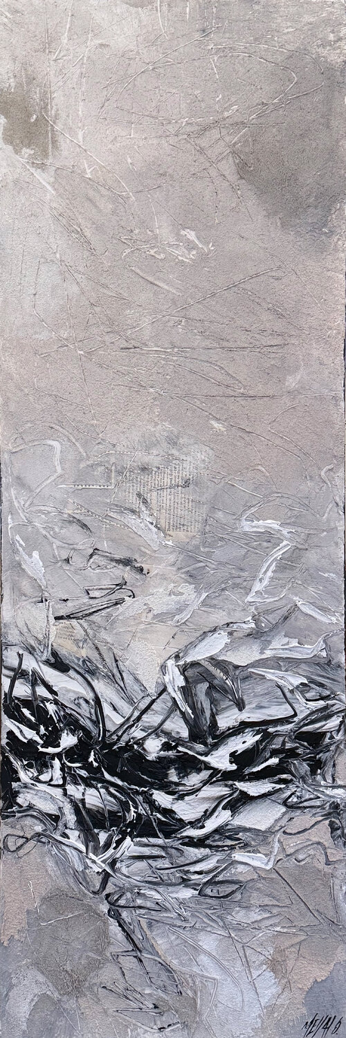Un ciel de liberté… II (PAYSAGE ABSTRAIT 2026) Olivier Messas Originalgemälde zu verkaufen