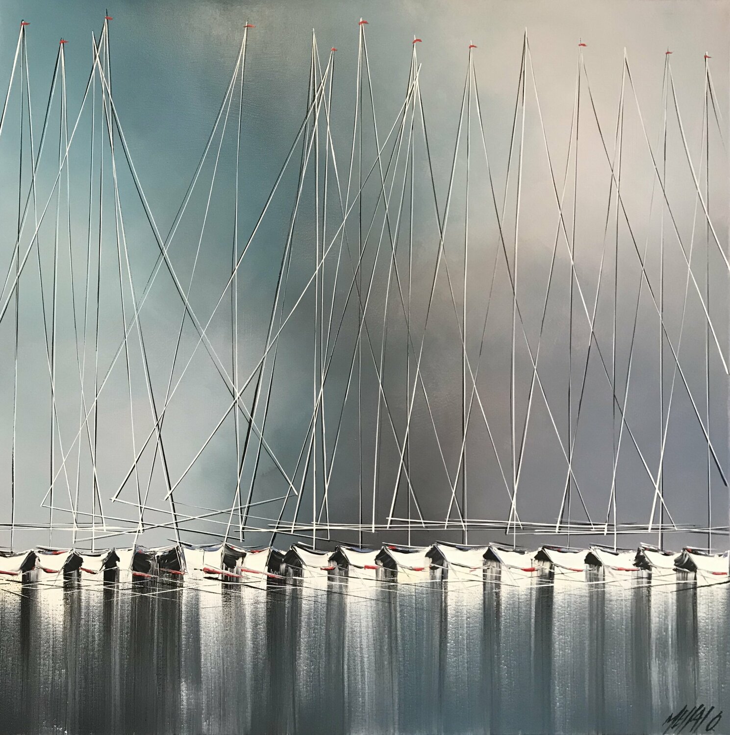 Jeux de mâts... (ESPRIT VOILE 2020) Olivier Messas