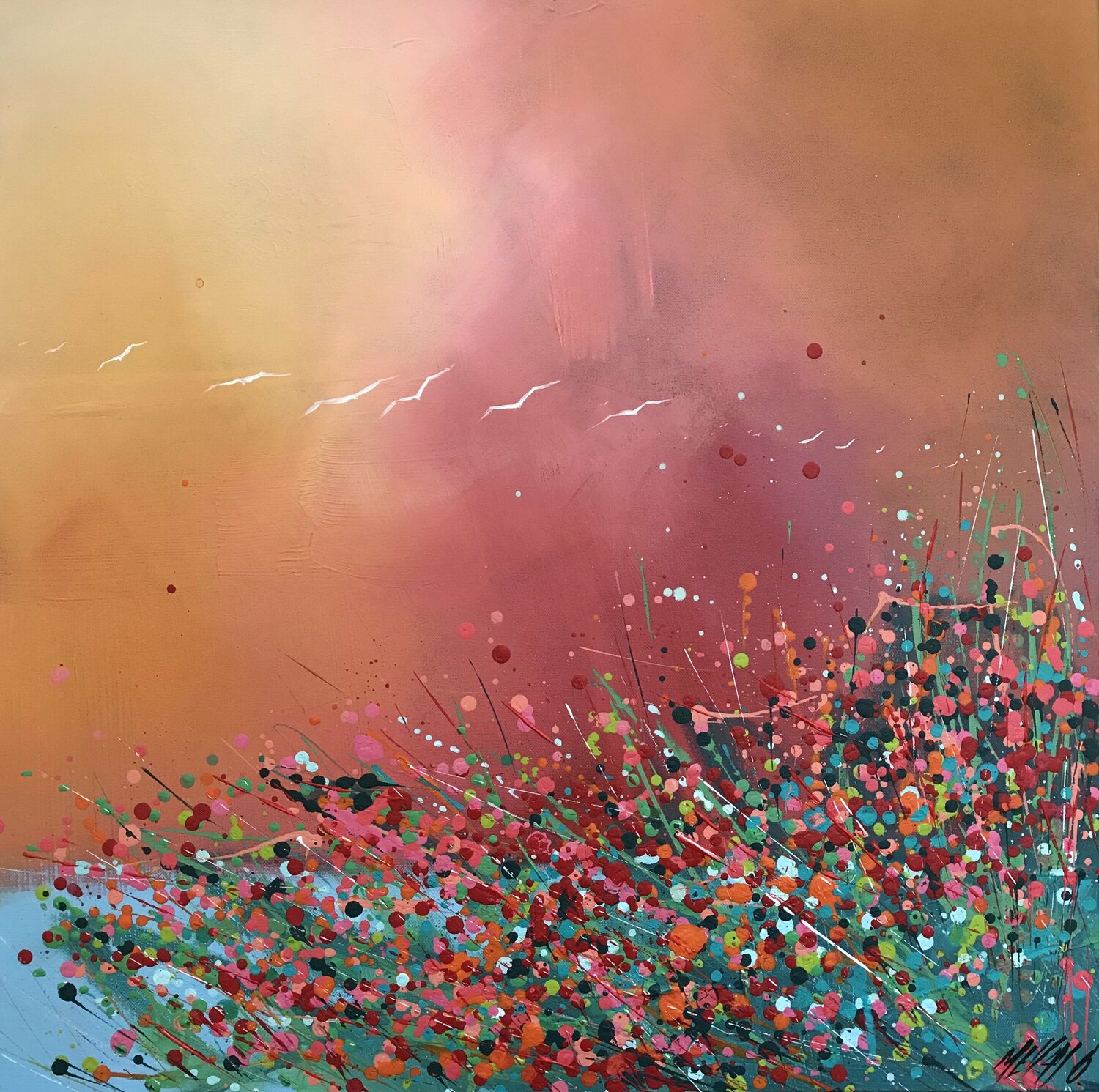 À la tombée du jour... (2020) Olivier Messas Dipinto originale in vendita