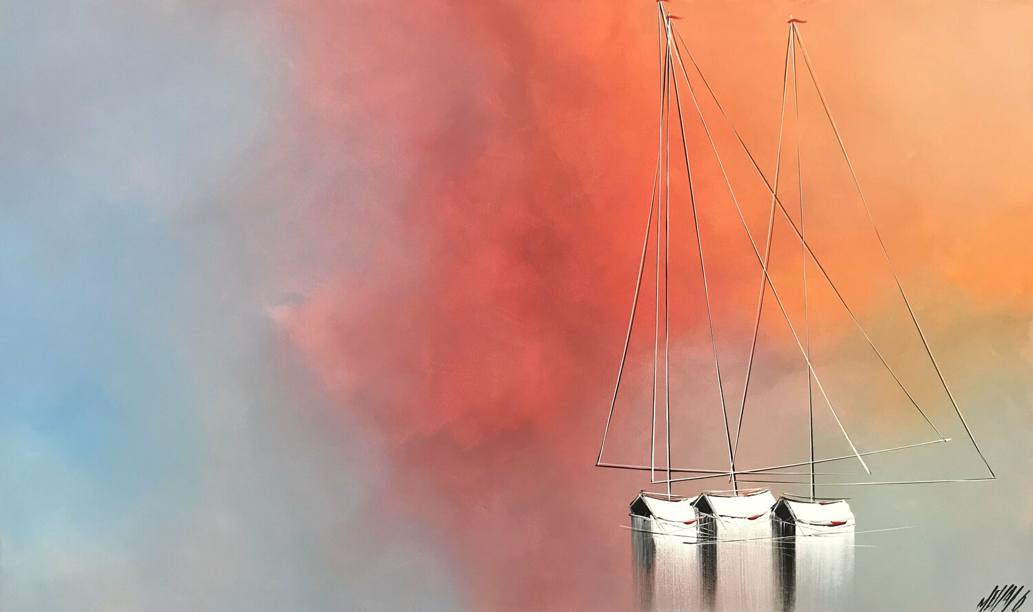 Le temps d'une pause... (ESPRIT VOILE 2020) Olivier Messas
