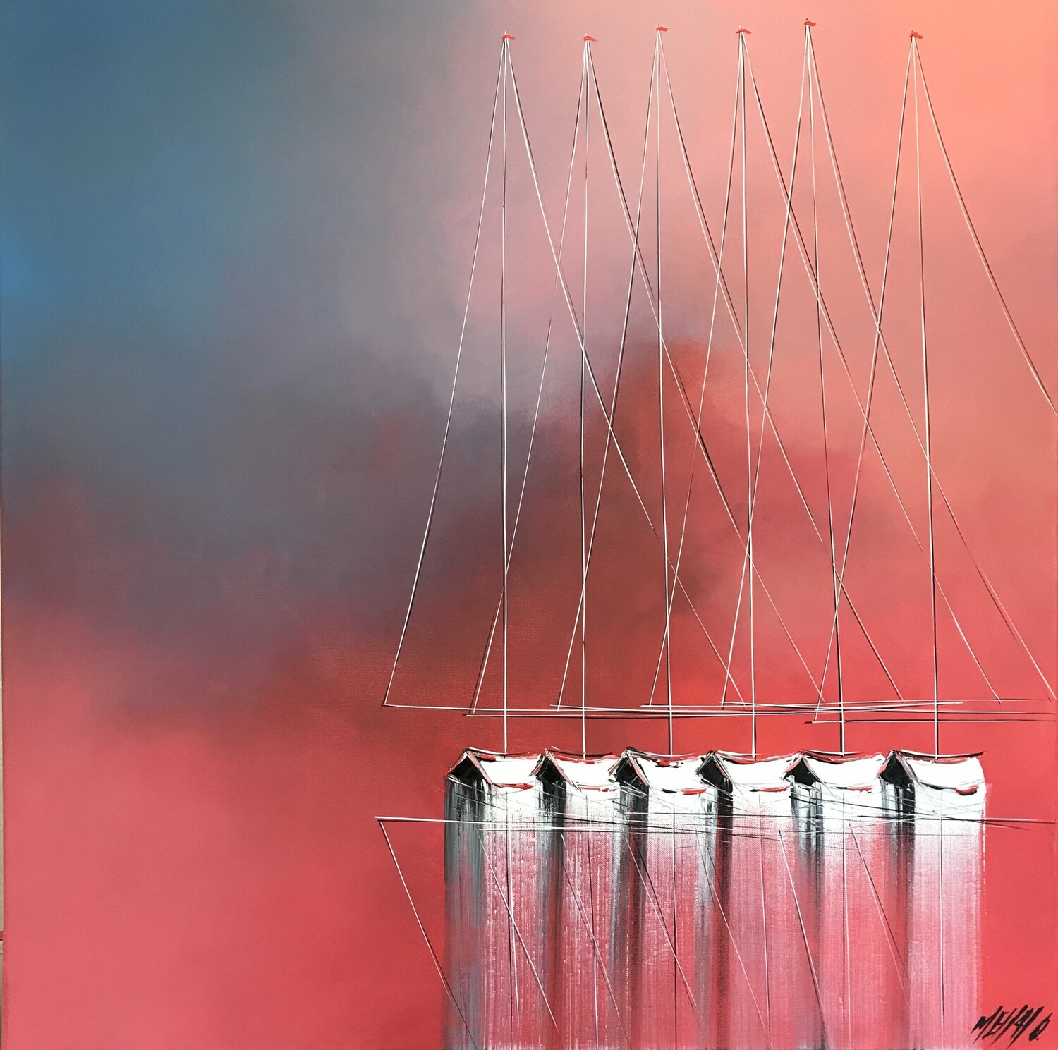 Le temps d’un coucher de soleil... (2020) Olivier Messas