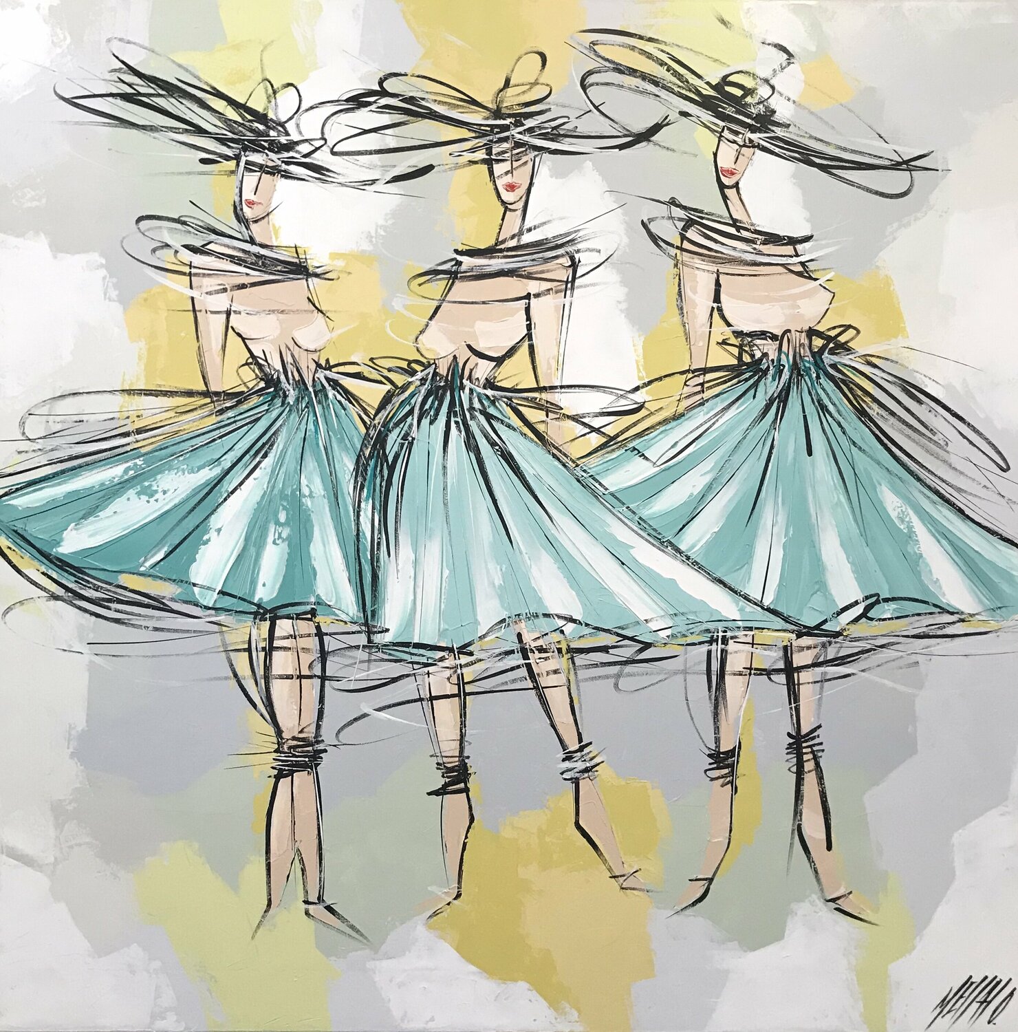 Les filles Menthe à l’eau.. (2020) Olivier Messas