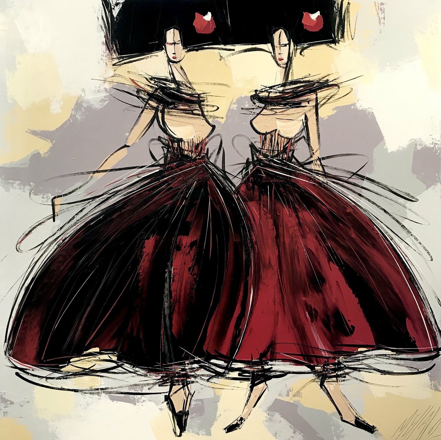 Les 2 Geishas... (2020) Olivier Messas
