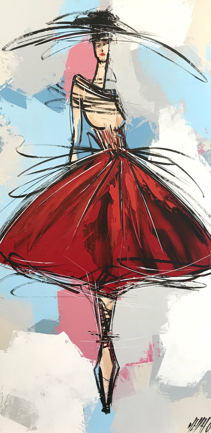 La fille à la robe rouge... (2020) Olivier Messas