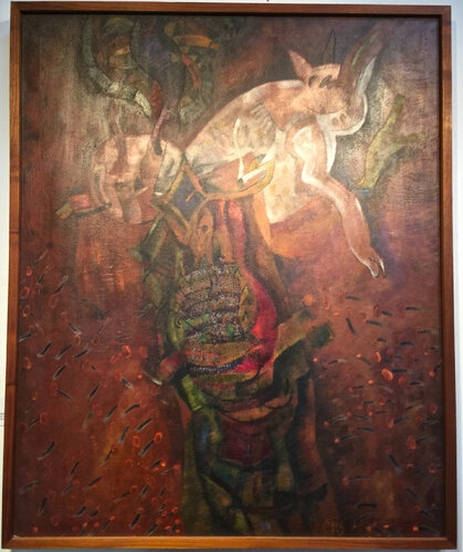 Criaturas misteriosas de Telesforo Hugo Martinez Ramirez, Pintura a la venta en Singulart