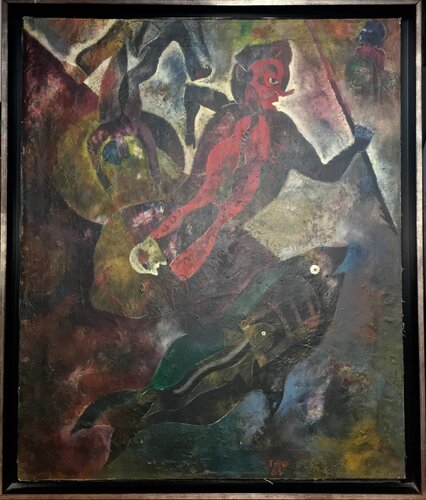 Marinero de Telesforo Hugo Martinez Ramirez, Pintura a la venta en Singulart