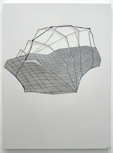 Campers as Islands of Memory de Artemis Kotioni, Pintura a la venta en Singulart