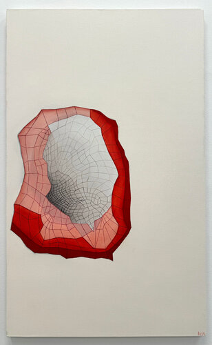 Few Hundred Meters Round di Artemis Kotioni, Pittura in vendita su Singulart