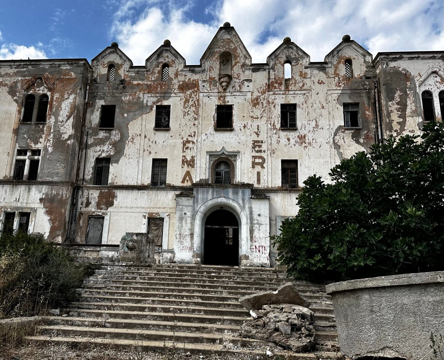 The psychiatric hospital of Leros Nitouche Anthoussi Fotografie zu verkaufen