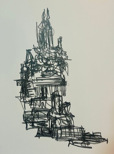 Observations From the 31 Floor W 67 Street di Yann Toma, Opera su carta in vendita su Singulart