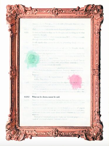 What Can Be Shown, Cannot Be Said de Kenneth Goldsmith, Otros medios a la venta en Singulart