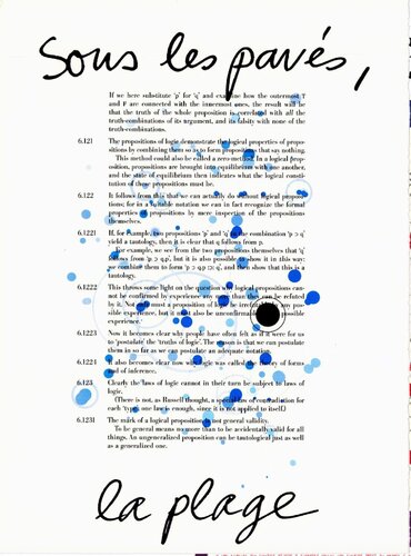 Sous Les Pavés di Kenneth Goldsmith, Altri media in vendita su Singulart