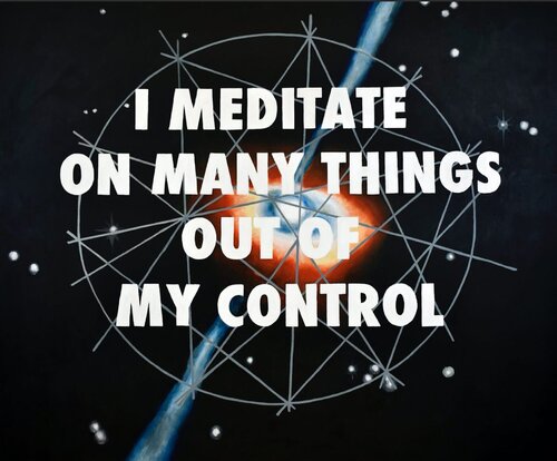 I Meditate  von Syd Krochmalny, Malerei kaufen auf Singulart
