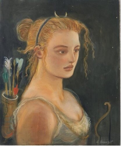 Diana the Huntress von Edith Vonnegut, Malerei kaufen auf Singulart
