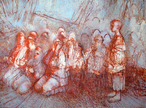Sarajevo di Peter Solow, Pittura in vendita su Singulart
