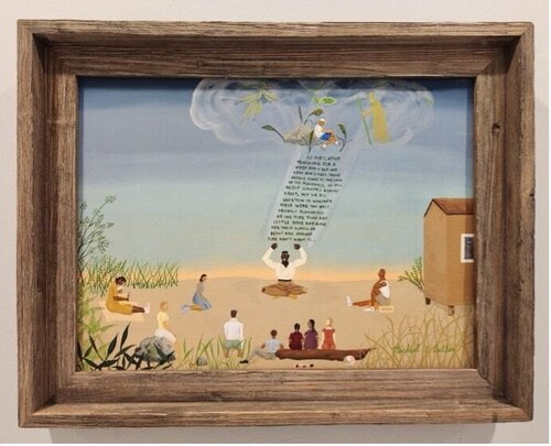 The Old Story Teller de Michael Butler, Pintura a la venta en Singulart