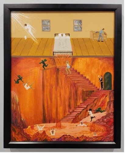 Descent, May 1999 van Michael Butler, Schilderij te koop op Singulart