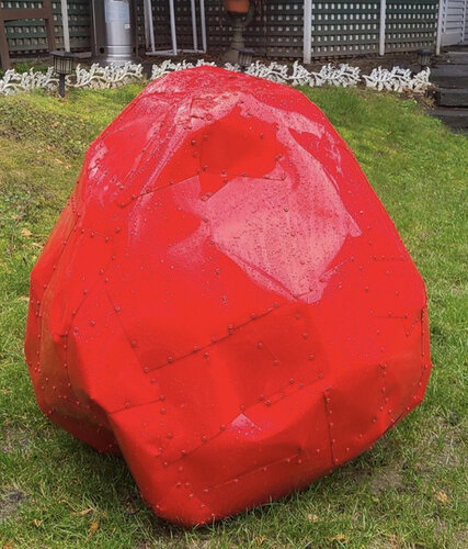 Red Unigami von Nathan Slate Joseph, Skulptur kaufen auf Singulart