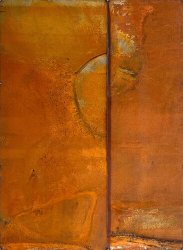 rust wall piece brown de Nathan Slate Joseph, Escultura a la venta en Singulart