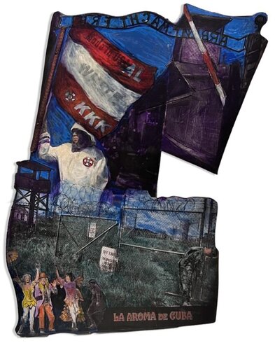 Untitled (La Aroma de Cuba) van William Harrington, Schilderij te koop op Singulart
