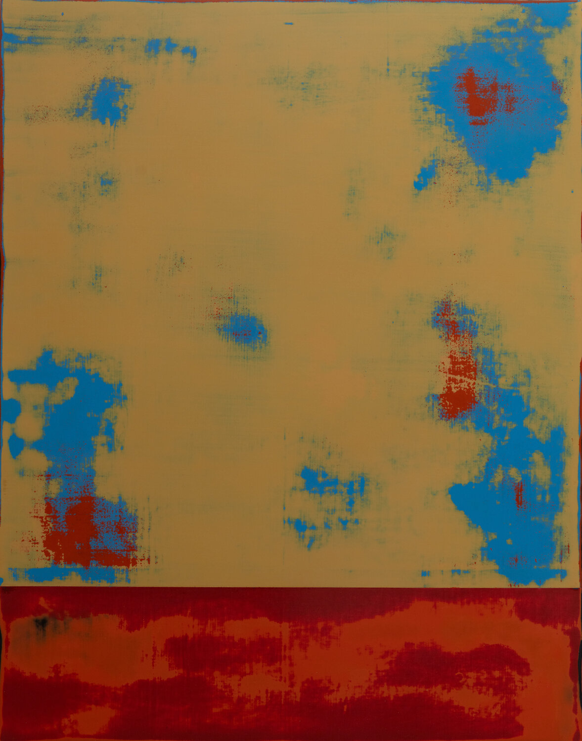 Overlaid Series No. 25-12-02 Kim Deok-han Originalgemälde zu verkaufen