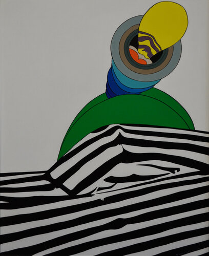 Stripped Costume by Gō Yayanagi, Painting for Sale on Singulart