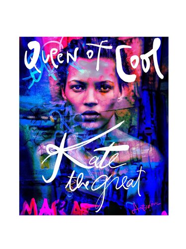 Queen of Cool (Kate Moss) by Pellarose, Print for Sale on Singulart