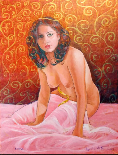 ATTESA van Agostino Viola, Schilderij te koop op Singulart