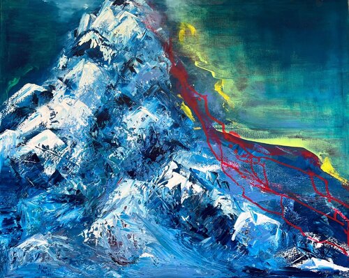 MY LAVA van Liliia Postil, Schilderij te koop op Singulart