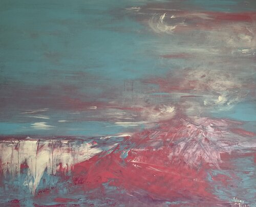 "Pink Dreams" 2 van Liliia Postil, Schilderij te koop op Singulart