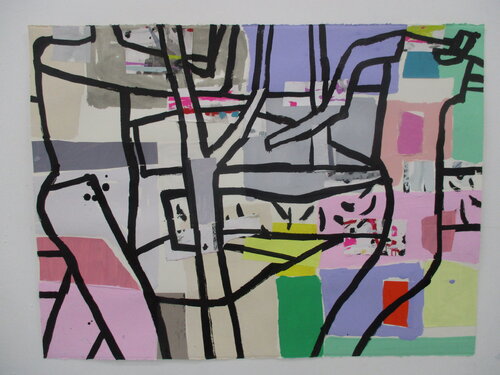 Figure-ground no 5 par Fraser Taylor, Œuvre sur papier en vente sur Singulart