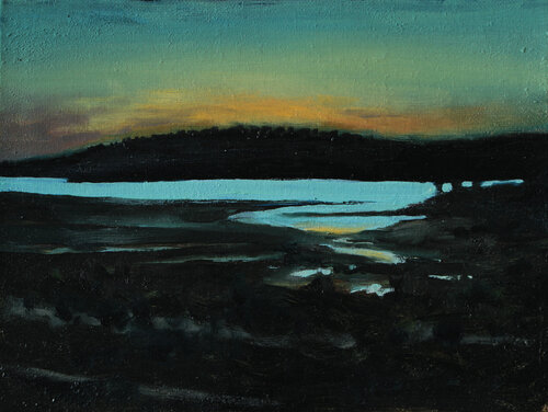 Nightscape 2 van Thomas Watson, Schilderij te koop op Singulart