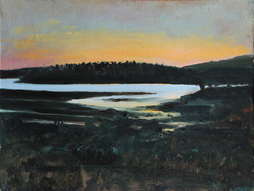 Nightscape 1 van Thomas Watson, Schilderij te koop op Singulart