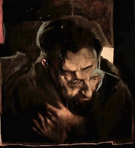 Opposite of the Two van Thomas Watson, Schilderij te koop op Singulart