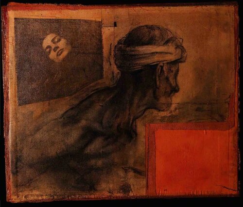 Fisherman and Sanaz par Thomas Watson, Peinture en vente sur Singulart