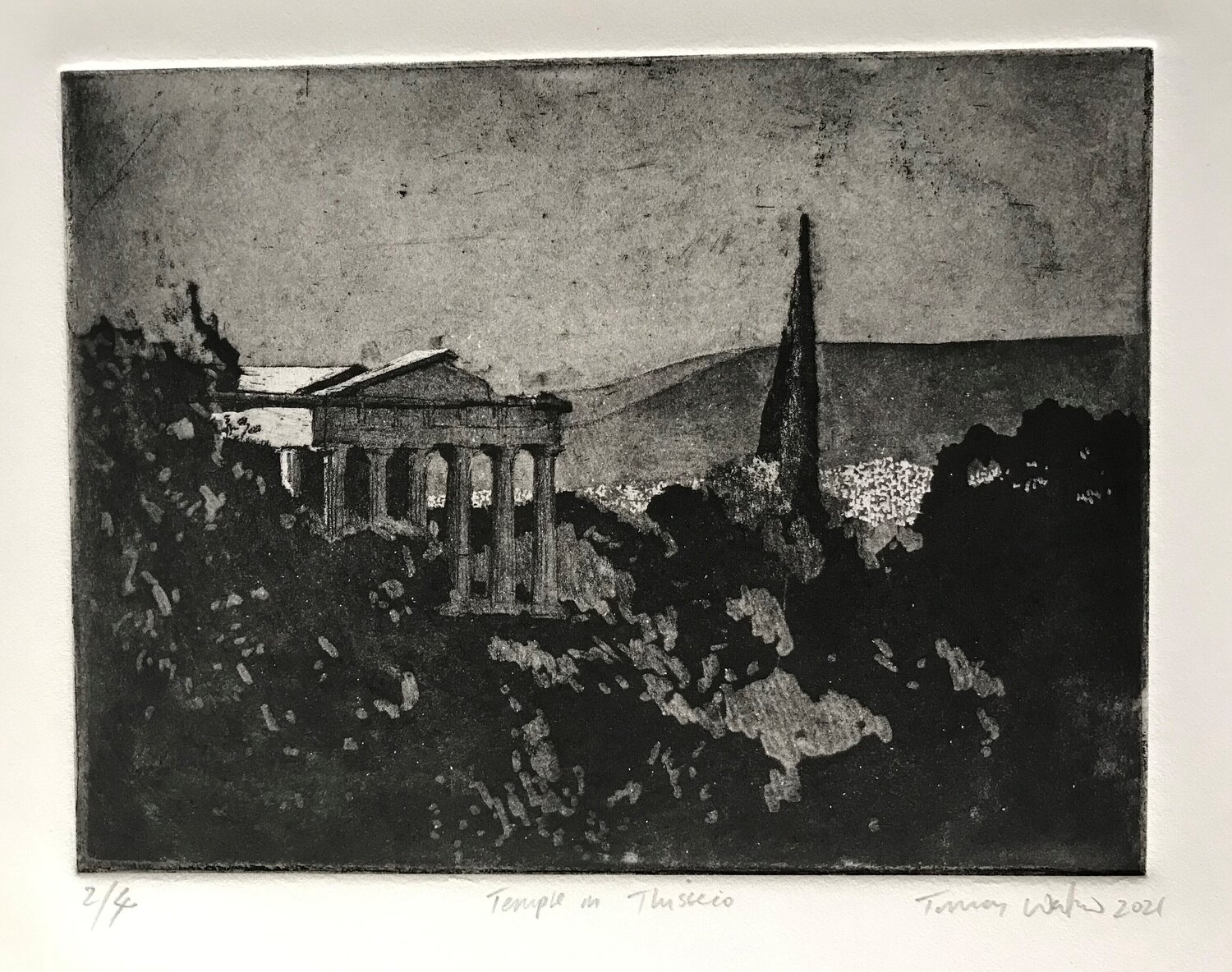 Temple at Thisseio Thomas Watson