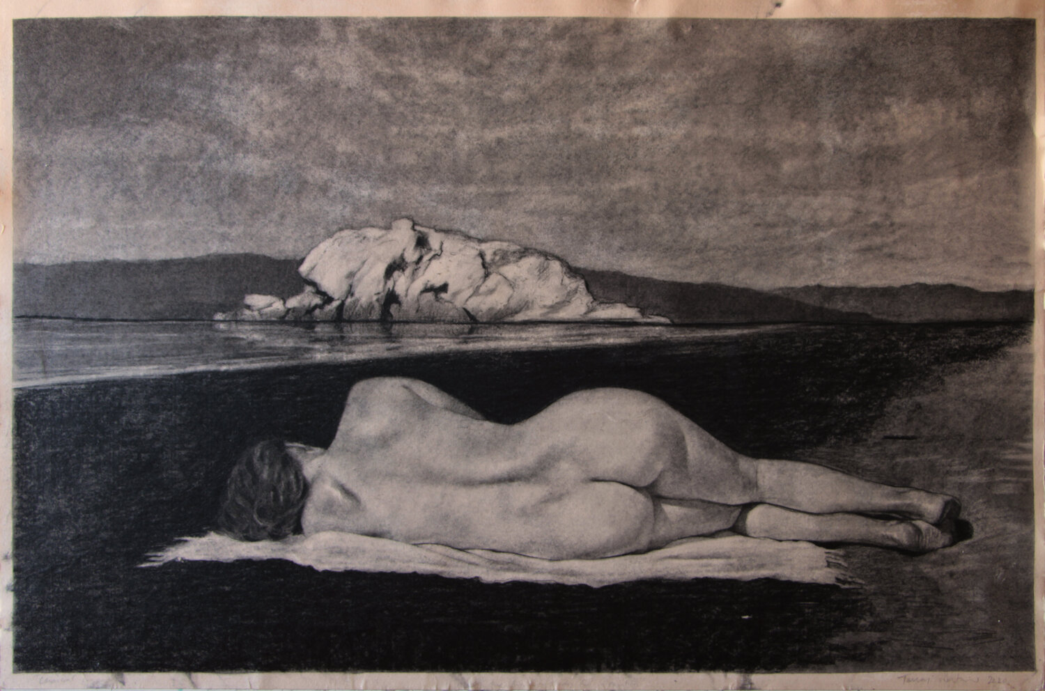 Study for the Rock Thomas Watson