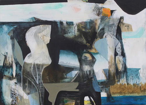 Mundo Paralelos van Paco León, Schilderij te koop op Singulart