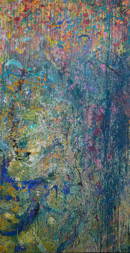 EXPLOSIÓN CROMÁTICA 4  by Santiago Errázuriz, Painting for Sale on Singulart