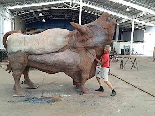Toro Gigante de Paolo Valdés, Escultura a la venta en Singulart