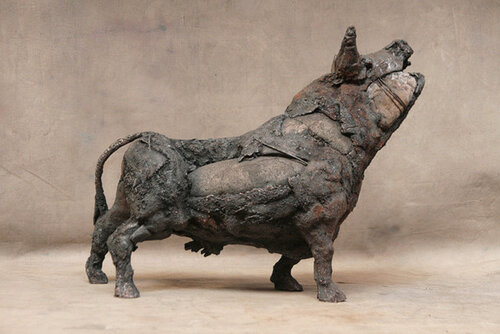 Toro Bramando de Paolo Valdés, Escultura a la venta en Singulart