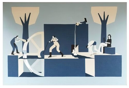 Expiación di Alan Carroll, Pittura in vendita su Singulart