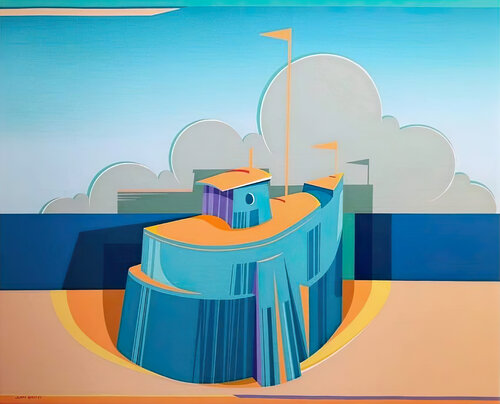 El Argonauta par Juan Brito, Peinture en vente sur Singulart