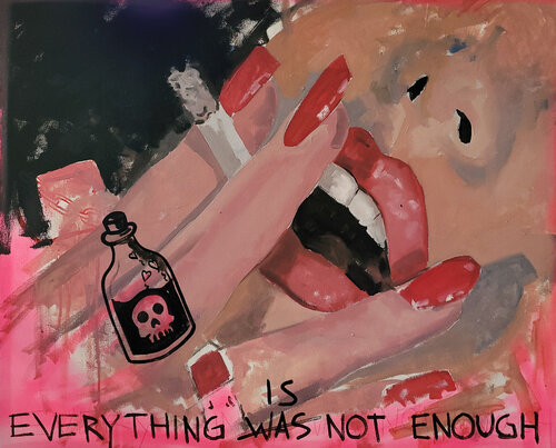 Everything is not enough  di Felipe Achondo, Pittura in vendita su Singulart