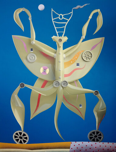 Luna de Plata par Oscar Barra, Peinture en vente sur Singulart